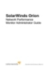 SolarWinds Orion - Network Performance Monitor Administrator Guide