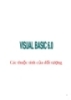Visual basic 6.0 - Các thuộc tính của đối tượng