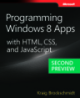 Programming Windows 8 Apps with HTML, CSS, and JavaScript second preview