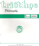 Tạo chí Triết học Số 5 (123), Tháng 8 - 2001