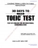 Ebook 30 days to the TOEIC test: Phần 1