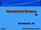 Bài giảng Kinh doanh quốc tế: Chương 6 - Phùng Nam Phương