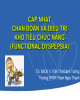 Bài giảng Cập nhật chẩn đoán và điều trị khó tiêu chức năng (Funtional Dyspepsia) - TS.BSCKII. Trần Thị Khánh Tường