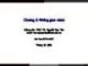 Bài giảng Đại số tuyến tính: Chương 3 - PGS. TS. Nguyễn Duy Tân