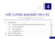 Bài giảng Lý thuyết xác suất và thống kê toán học: Chương 4 - TS. Hồ Vũ
