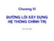 Bài giảng Đường lối cách mạng của Đảng Cộng Sản Việt Nam: Chương 6 - Vũ Thị Thu Hiền
