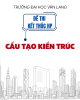 Đề thi kết thúc học phần học kì 3 môn Cấu tạo kiến trúc năm 2023-2024 có đáp án