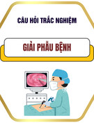 Câu hỏi trắc nghiệm Giải phẫu bệnh