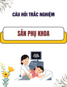 Câu hỏi trắc nghiệm Sản phụ khoa
