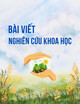 Nghiên cứu nhân tố ảnh hưởng đến hoạt động du lịch nông nghiệp tỉnh Thái Nguyên