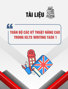 Tài liệu Toàn bộ các kỹ thuật nâng cao trong IELTS Writing Task 1