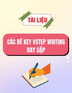 Tài liệu Các đề key VSTEP Writing hay gặp - VSTEP SV