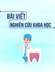 Đánh giá kết quả điều trị tụt nướu răng cối nhỏ vĩnh viễn hàm trên bằng phương pháp vạt trượt về phía thân răng kết hợp ghép mô liên kết dưới biểu mô