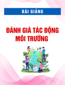 Bài giảng Đánh giá tác động môi trường - GV. Phạm Thương Giang