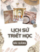 Bài giảng Lịch sử triết học: Chương 3 - TS. Nguyễn Thị Huệ