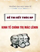 Bộ 8 đề thi học kì 1 kết thúc học phần Kinh tế chính trị Mác Lênin năm 2022-2023