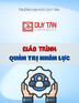Giáo trình Quản trị nhân lực: Phần 1