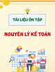 Tài liệu ôn tập môn Nguyên lý kế toán