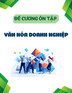 Đề cương ôn tập Văn hoá doanh nghiệp