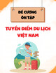 Đề cương ôn tập Tuyến điểm du lịch Việt Nam