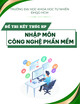 Đề thi học kì 1 kết thúc học phần Nhập môn công nghệ phần mềm năm 2024-2025