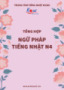 Tài liệu Tổng hợp ngữ pháp tiếng Nhật N4