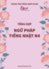 Tài liệu Tổng hợp ngữ pháp tiếng Nhật N4