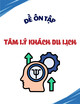 Đề ôn tập Tâm lý khách du lịch