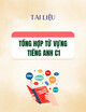 Tổng hợp từ vựng Tiếng Anh C1