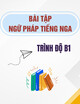 Bài tập Ngữ pháp tiếng Nga trình độ B1
